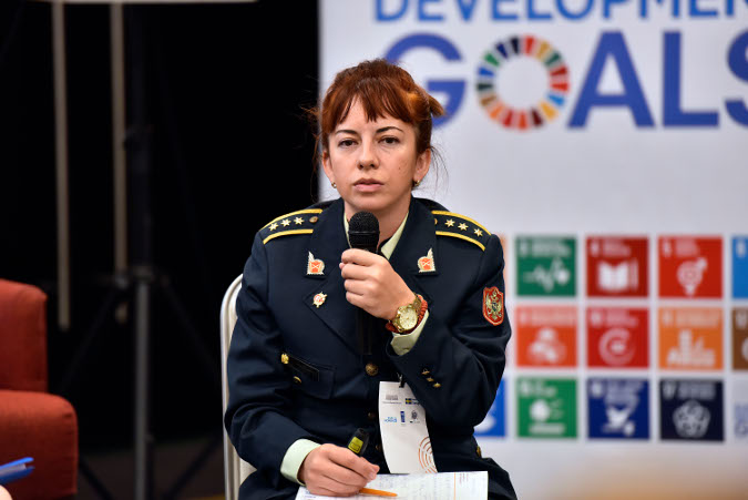 Sanja Pejović. Photo: UN Moldova/Andrei Bogus