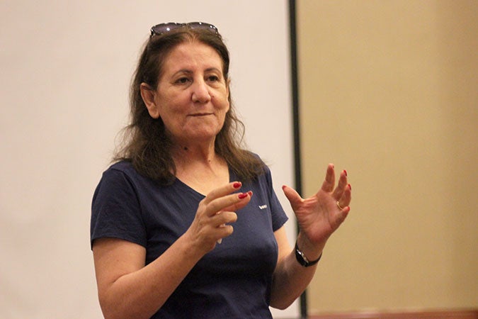 Nadia Shamrouk, General Manager of the Jordanian Women’s Union, a national non-profit organization supporting survivors of violence in Jordan established in 1996. Photo: JWU