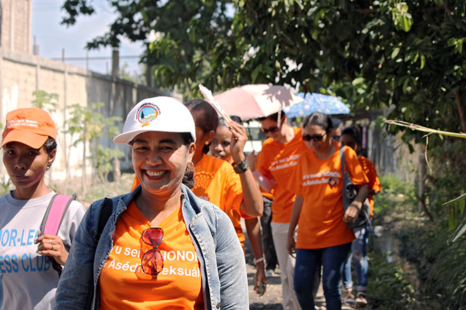 In Timor Leste civil society organizations and community members, with support from UN Women, organized Timor-Leste’s 2017 Safety Audit on 25 November, as part of the annual 16 Days of Activism Campaign