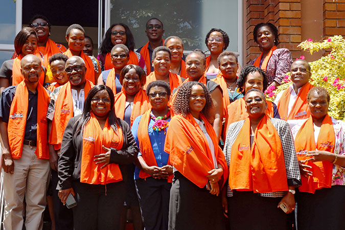 Managers from the private sector and the Confederation of Zimbabwe Industries at a Dec 1 UN Women-CZI-World Bank (WB) seminar to outline strategies and actions to advance gender equality and women’s empowerment in the private sector in Zimbabwe.  Photo: UN Women
