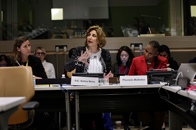 Experts meet in New York to discuss “Strategies to Achieve Gender Equality and Empower all Women and Girls through the Gender-responsive Implementation of the 2030 Agenda for Sustainable Development”. Photo: UN Women/Ryan Brown