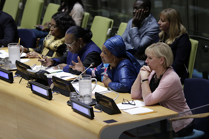 High-level briefing on African Women Leaders Network during the 72nd UN General Assembly. Photo: UN Women/Ryan Brown