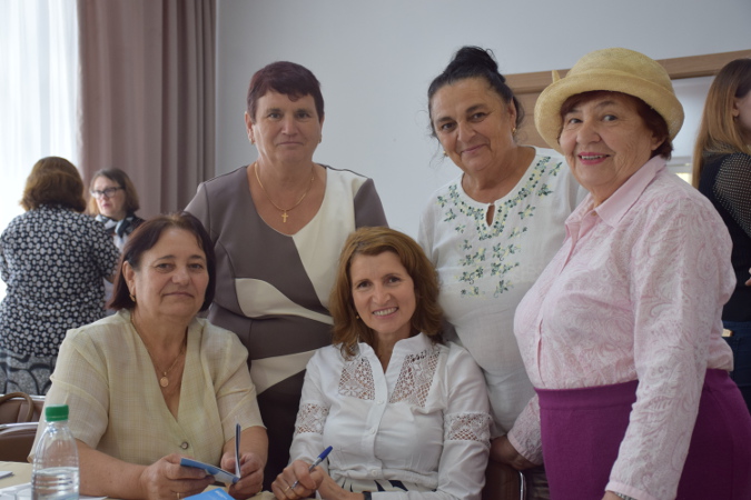 A group of women from Donici village, center of Moldova, who will be involved in advocating for women’s rights in their community. Photo: UN Women/Marina Vatav 