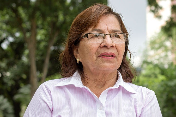 Maxmina Salazar. Photo: UN Women/Ricardo Bohórquez