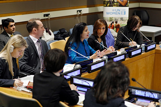 UN Women Deputy Executive Director Lakshmi Puri. Photo: UN Women/Ryan Brown