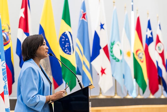 Liriola Leoteau, Director of Panama’s National Women’s Institute (INAMU). Photo: UN Women/Eduard Serra.