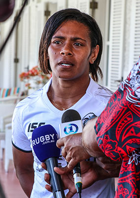 Fijian Rugby 7s Captain Ana Roqica. Photo: Courtesy of Oceania Rugby