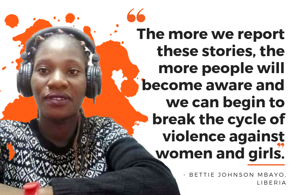 The more we report these stories, the more people will become aware and we can begin to break the cycle of violence against women and girls.