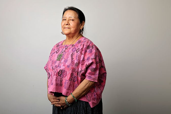 Otilia Lux de Cotí  Advisor to MADRE and part of UN Women’s Civil Society Advisory Group in Latin America and the Caribbean, Guatemala. Photo: UN Women/Ryan Brown