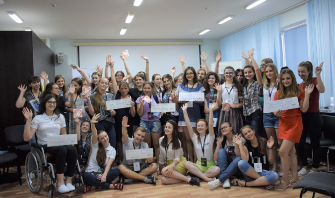 Participants of the third edition of GirlsGoIT summer camp that took place on 21-30 July in Chisinau, Moldova. Photo: GirlsGoIT 