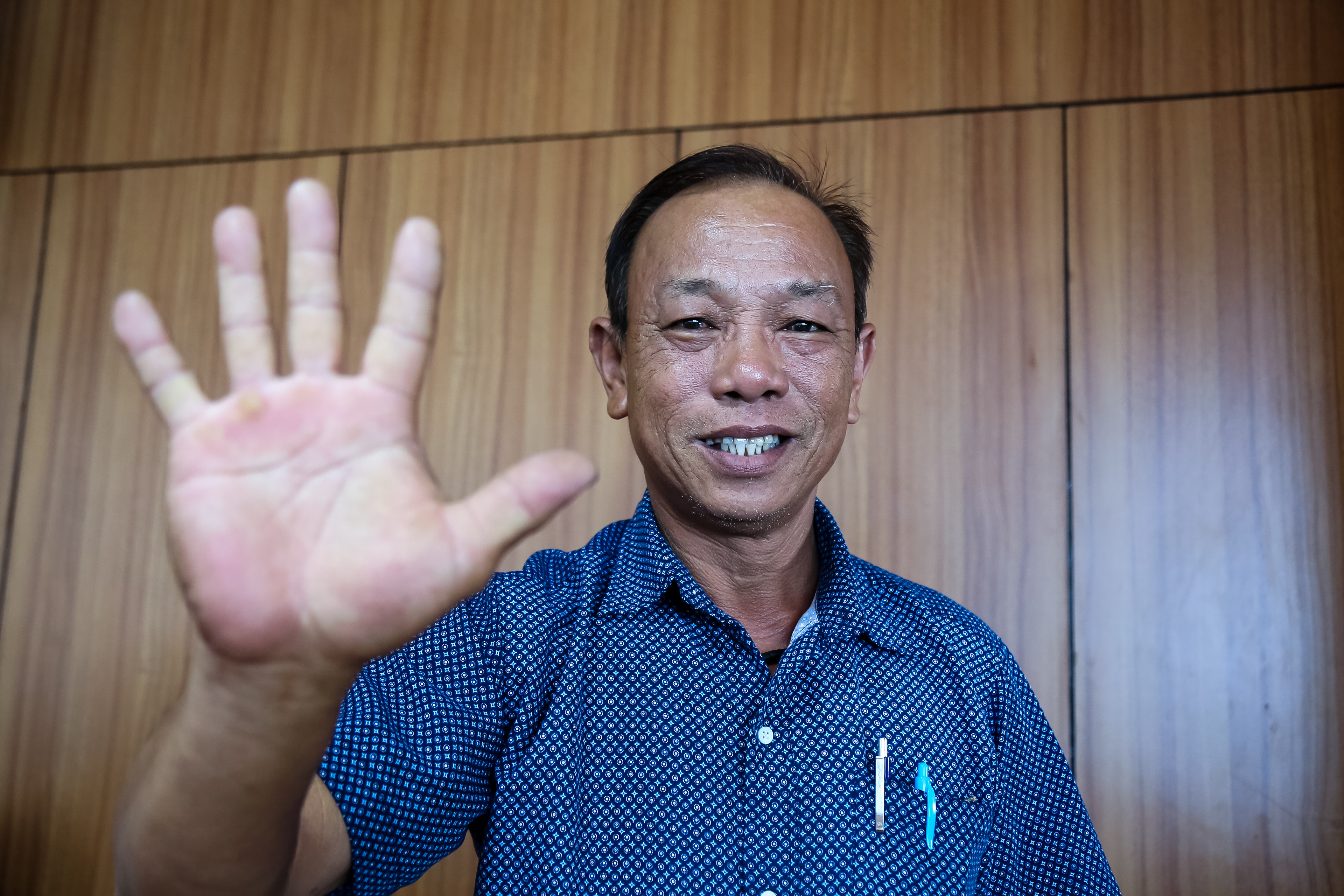 Tran Quoc Hung, 54, uses his learned knowledge to transform other men in his community.  Photo: UN Women/Thao Hoang