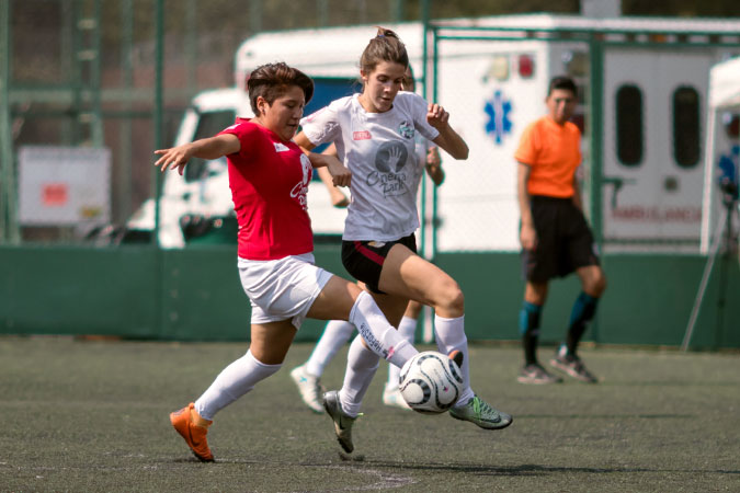 Soccer teams from universities in Mexico particpated in the HeForShe Flash Tournament. Photo: UN Women