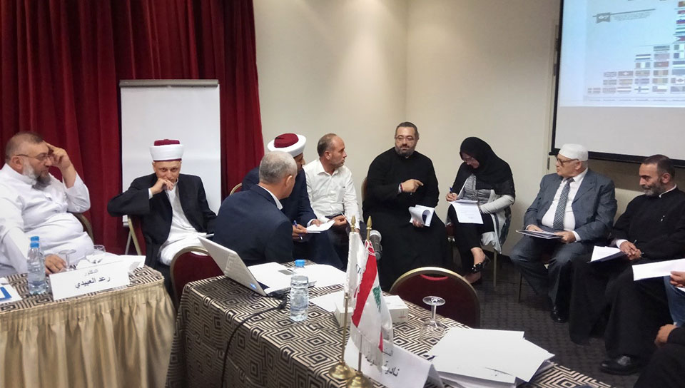 UN  Women  hold  focus  group  discussions  with  religious  leaders  of  all  faiths  in  October  2017  in  Beirut,  Lebanon.  Photo:  Adyan  Foundation