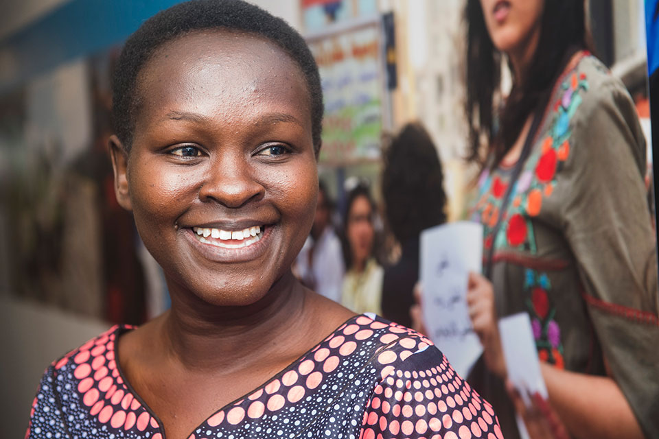 Lucy Odiwa, owner of Tanzania-based WomenChoice Industries. Photo: UN Women/Amanda Voisard