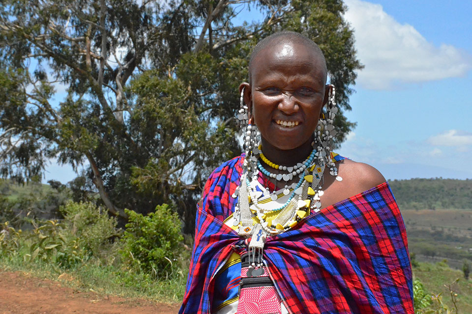 Naidiso Sarapo is a small entrepreneur from Arusha district. Photo: UN Women Tanzania/Deepika Nath