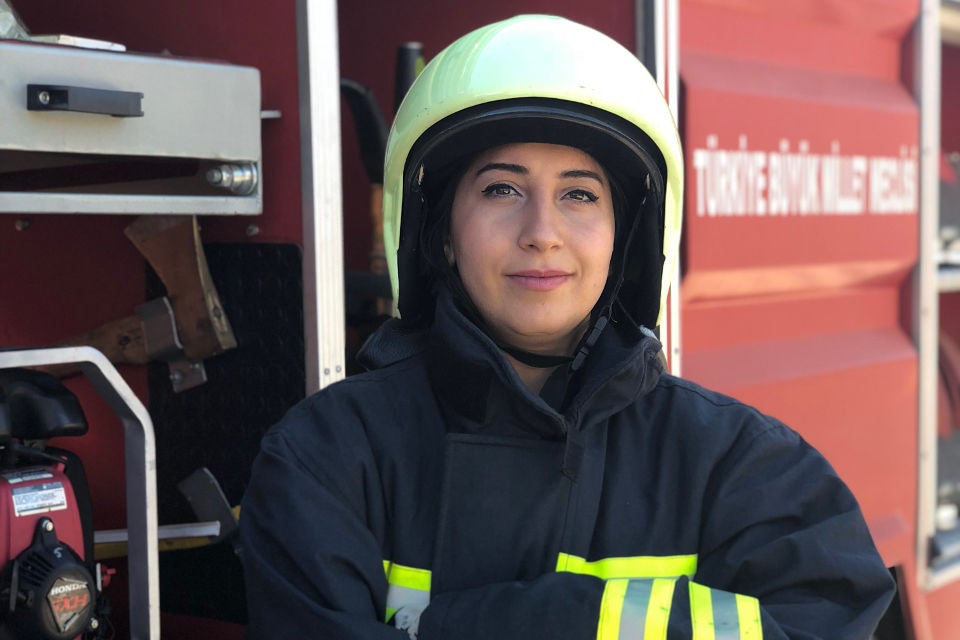 Merve Erbay. Photo: UN Women/Ebru Özdayı Demirel