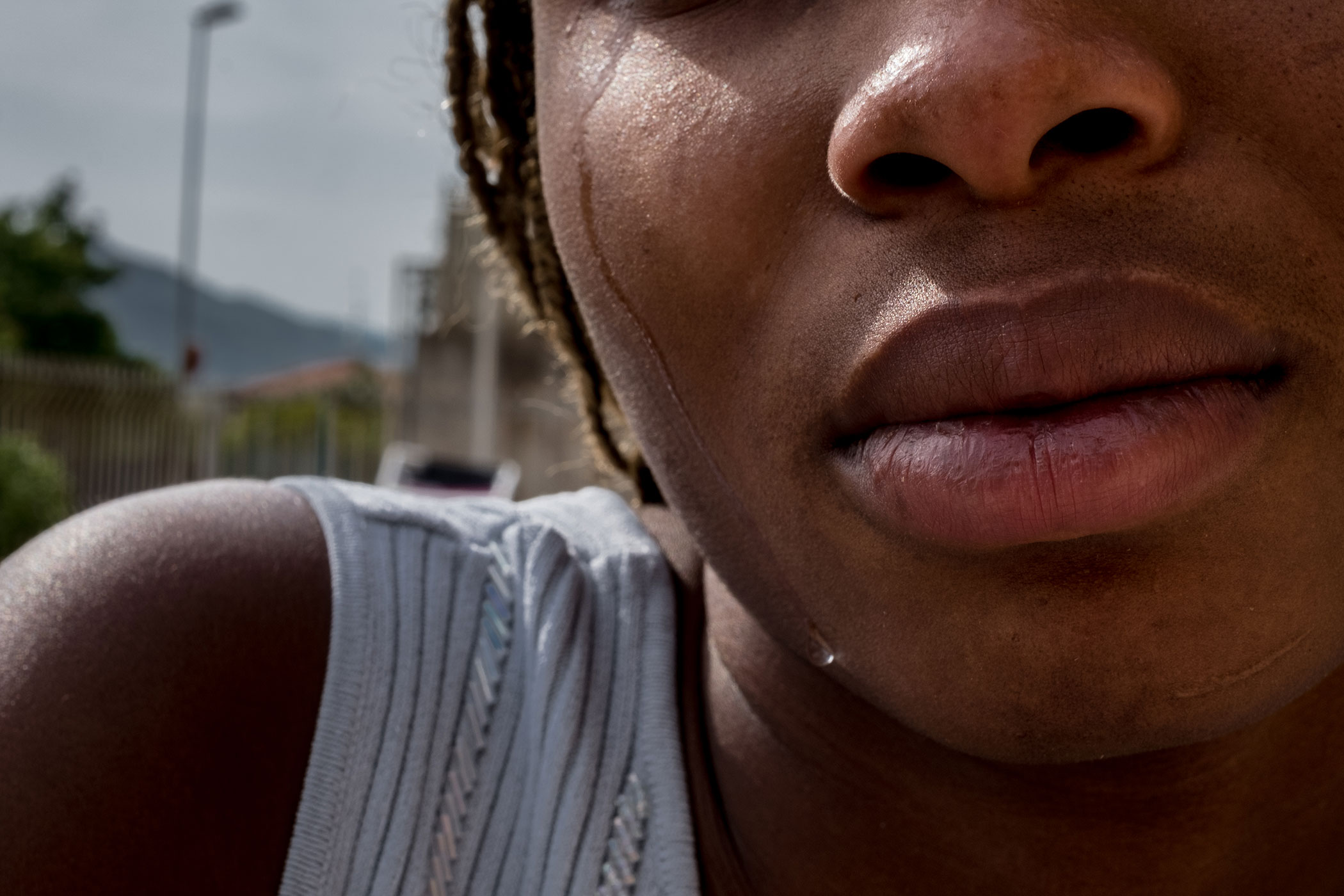 What I’m passing through right now is so big, so serious, I see myself as a grown-up,” says Mary*, a Nigerian teenager who was taken to Italy by sex traffickers. “I missed ever being a child.” © UNICEF/UN061189/Gilbertson VII Photo.