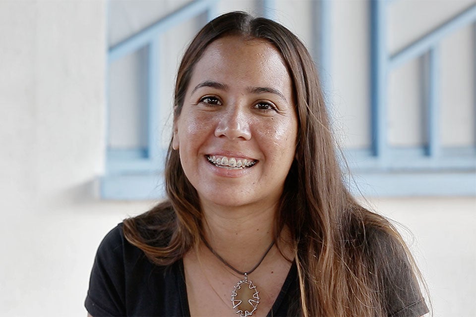 Gabriela Avila poses for a photo. Photo: Felipe Abreu