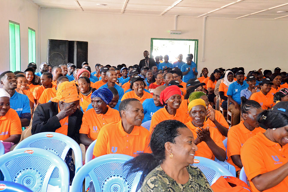 Community members attend the launch of the UN Women and Unilever Partnership. Photo: UN Women/Tsitsi Matope