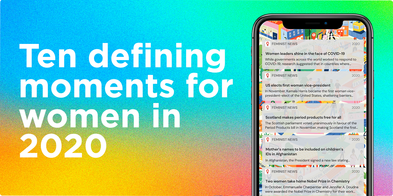 Ten defining moments for women in 2020