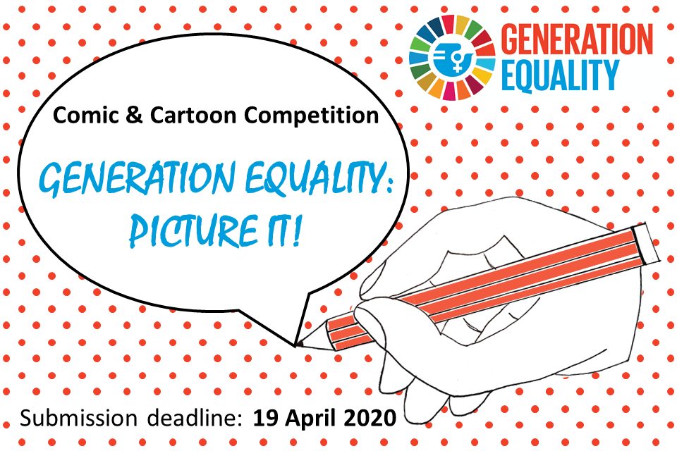 Comic and cartoon competition – GENERATION EQUALITY: PICTURE IT!