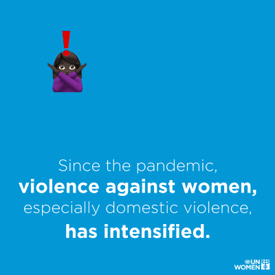 Since the pandemic, violence against women, especially domestic violence, has intensified. 