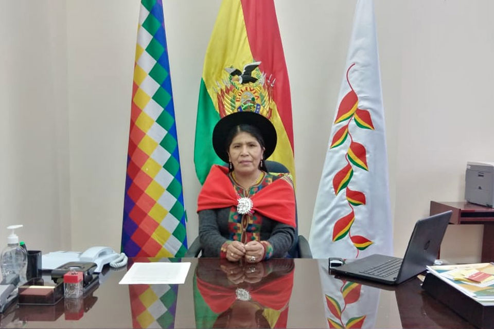 Toribia Lero Quispe, who was elected as a representative of the Lower House in November. Photo courtesy of Toribia Lero Quispe