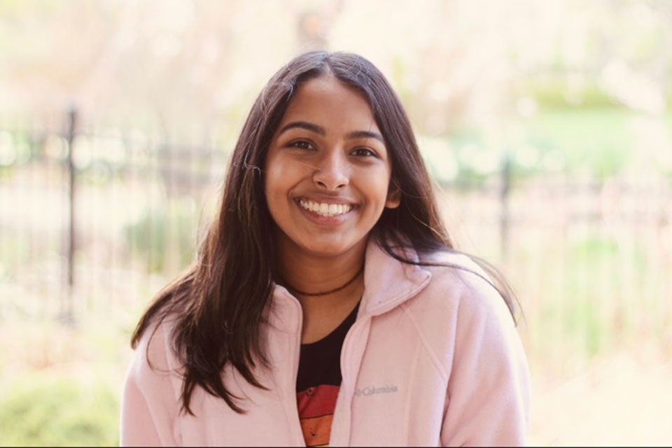 Devishi Jha,18, is climate activist and Director of Partnerships at Zero Hour, an international youth-led climate justice organization. Photo courtesy of Devishi Jha