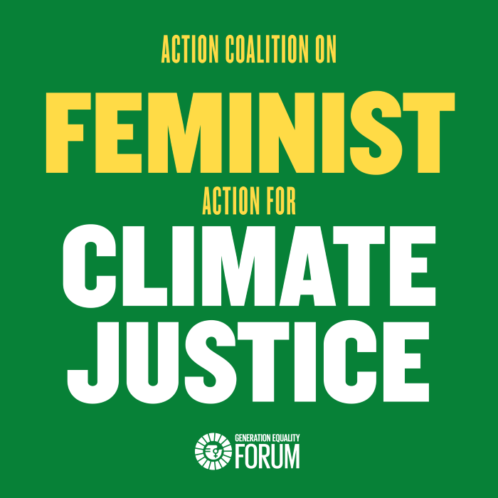 Action Coalition on Feminist Action for Climate Justice