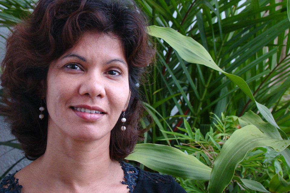 Shreen Saroor runs the Women’s Action Network (WAN) in Sri Lanka, a collective of women’s groups that empowers and advocates for women and women survivors of war, violence and other injustices. Photo courtesy of Shreen Saroor