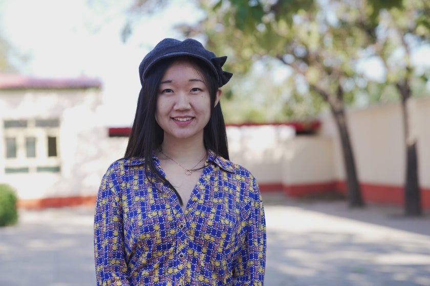 Xiaoyuan Ren poses for a photo. Photo: UNEP