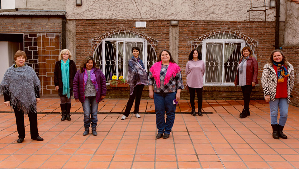The counseling team of experts at Fundacion Espacio de la Mujer in Moreno. Photo: UNIC Buenos Aires