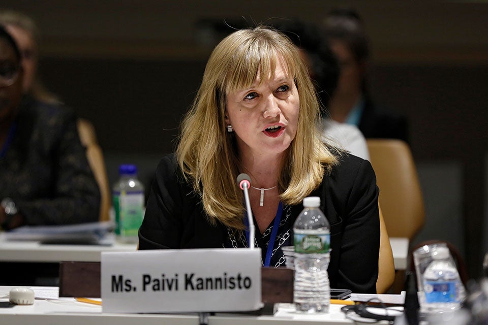 Paivi Kannisto. Photo: UN Women/Ryan Brown