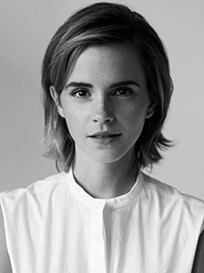 Ambassadrice de bonne volonté d’ONU Femmes Emma Watson. Photo : Carter Bowman.