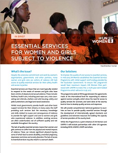 Global Essential Services brief coverpage