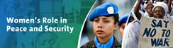 Women’s Role in Peace and Security
