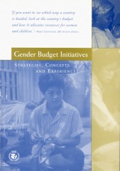 Gender Budget Initiatives: Strategies, Concepts and Experiences