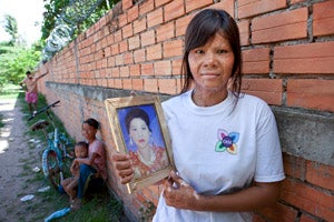 Ponleu with wedding photo