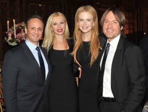 UN Women Goodwill Ambassador Nicole Kidman with husband Keith Urban, Sheikh Salem Al-Sabah, Ambassador of Kuwait to the US and Sheikha Rima Al-Sabah at the Annual Gala of the Kuwait-America Foundation on 11 March 2012. (Vicky Pombo Photography)