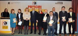 Twelve ceos sign WEPs in serbia March 2012