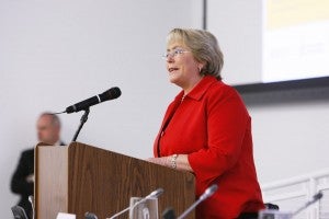 Ms. Bachelet Speaking at the event HIV Priorities for Positive Change: In Women's Words Ms. Bachelet Speaking at the event HIV Priorities for Positive Change: In Women's Words