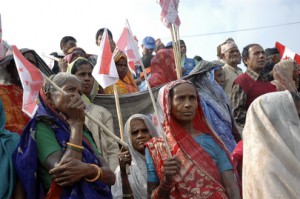 Nepalese Attend Political Rally