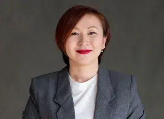 Aimgul Kerimray.  Photo: Yuliya Goryuchkina.