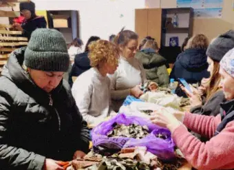 Women and girls lead humanitarian response to war in Ukraine
