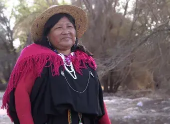 Rosa Quispe Huanca is an Aymara singer and participant in UN Women's Originarias Programme in Chile
