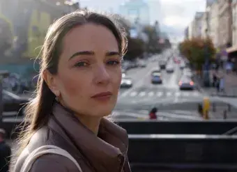 Oleksandra Matviychuk heads the Centre for Civil Liberties.