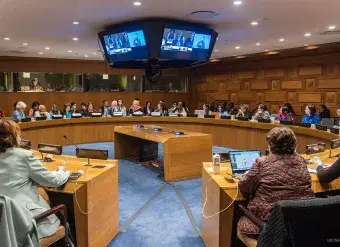 Participants from across sectors shared their concrete practices and strategies to help counter the pushback on women's rights. Photo: UN Women/Catianne Tijerina