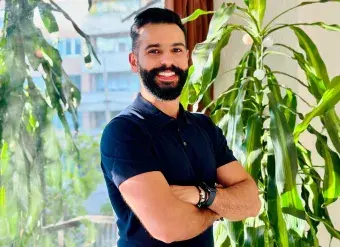 Laith Abu-Taleb, from Jordan, is a 28-year-old gender equality activist and the co-developer of WeRise. Photo courtesy of Laith Abu-Taleb. 