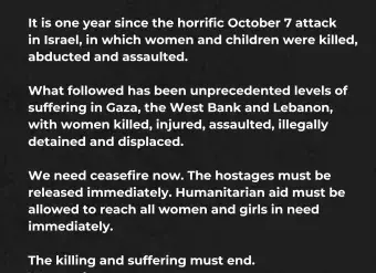 X post on 7 October 2024.