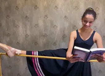 Nitya Rathi indulges in her passions at her home in New Delhi, India, on 13 March 2021. Photo: Khusi Singh